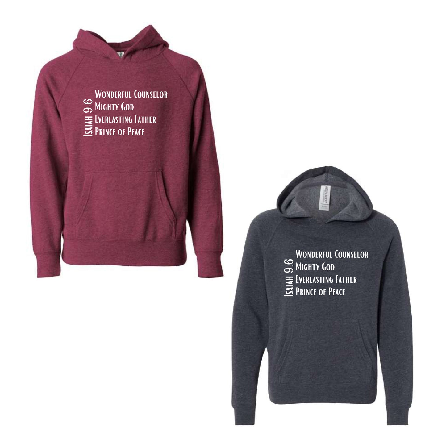 Names of Jesus Advent YOUTH Hoodie