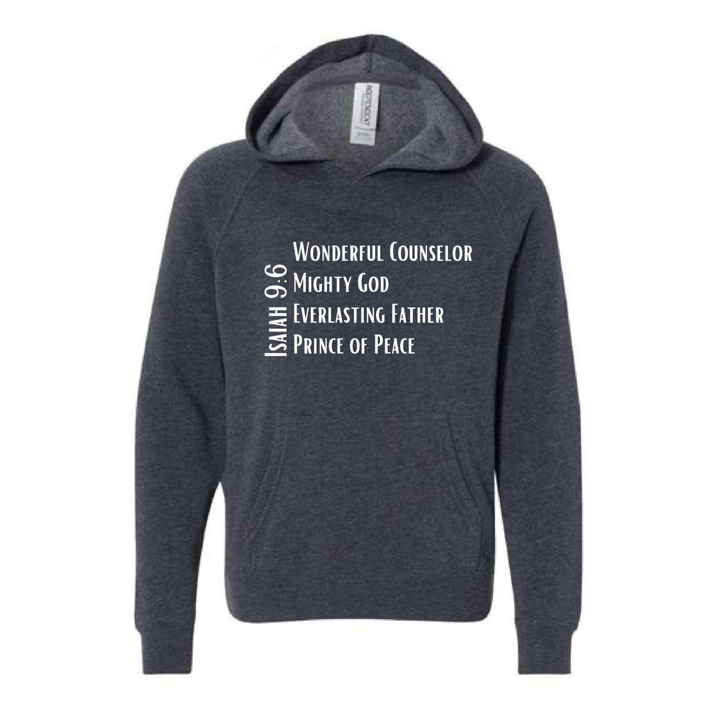 Names of Jesus Advent YOUTH Hoodie