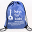 Keys for Kids Drawstring Bag