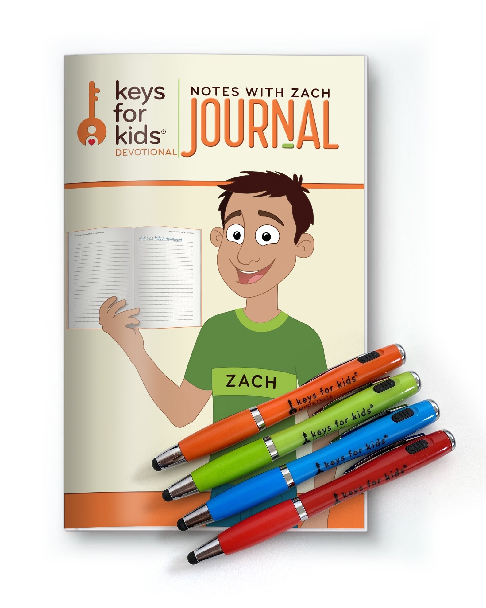 Zach Keys Notes with Zach Journal – Keys for Kids Ministries