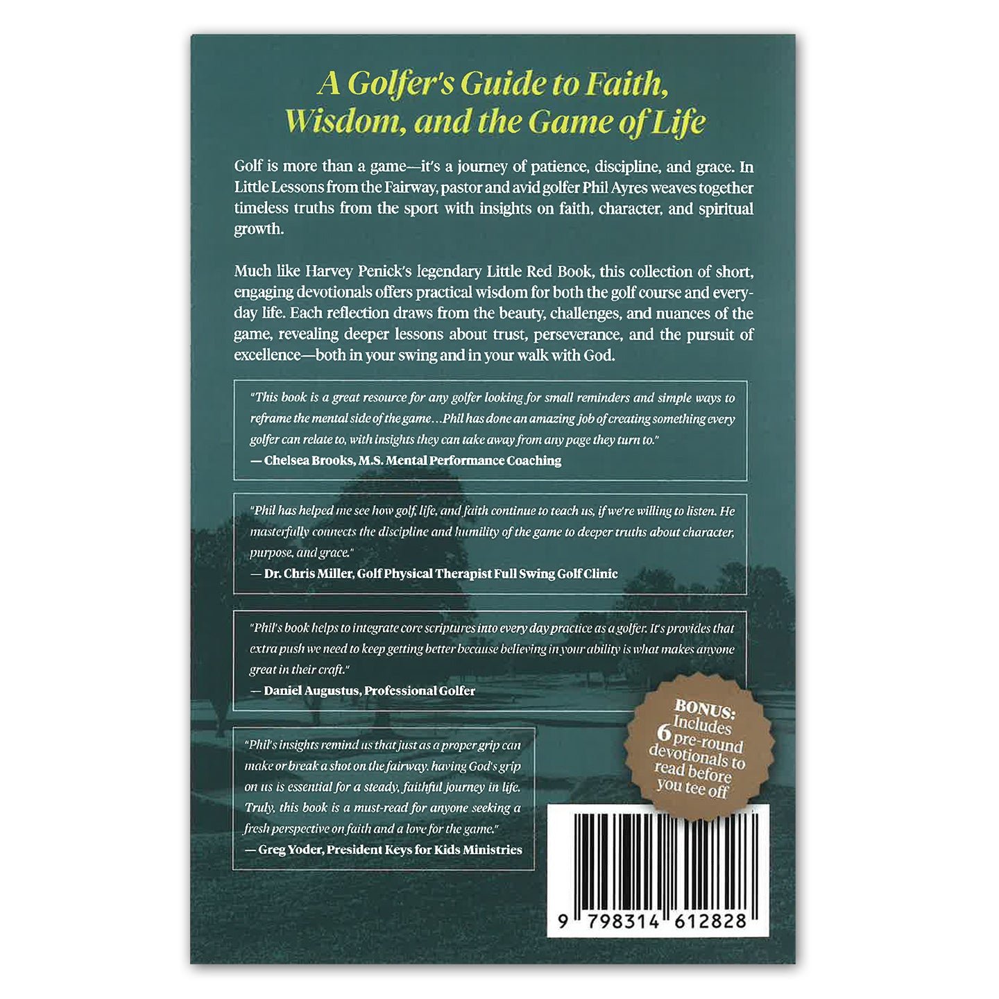 Little Lessons from the Fairway